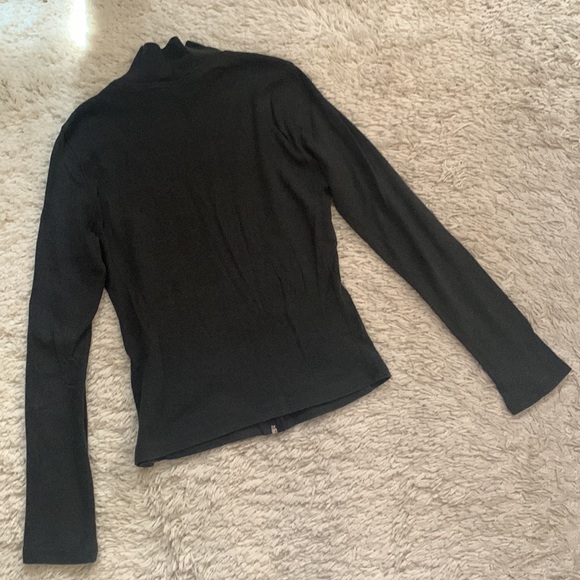 Y2K bebe Rhinestone Gray 3 Piece Sweatsuit - Picture 3 of 7